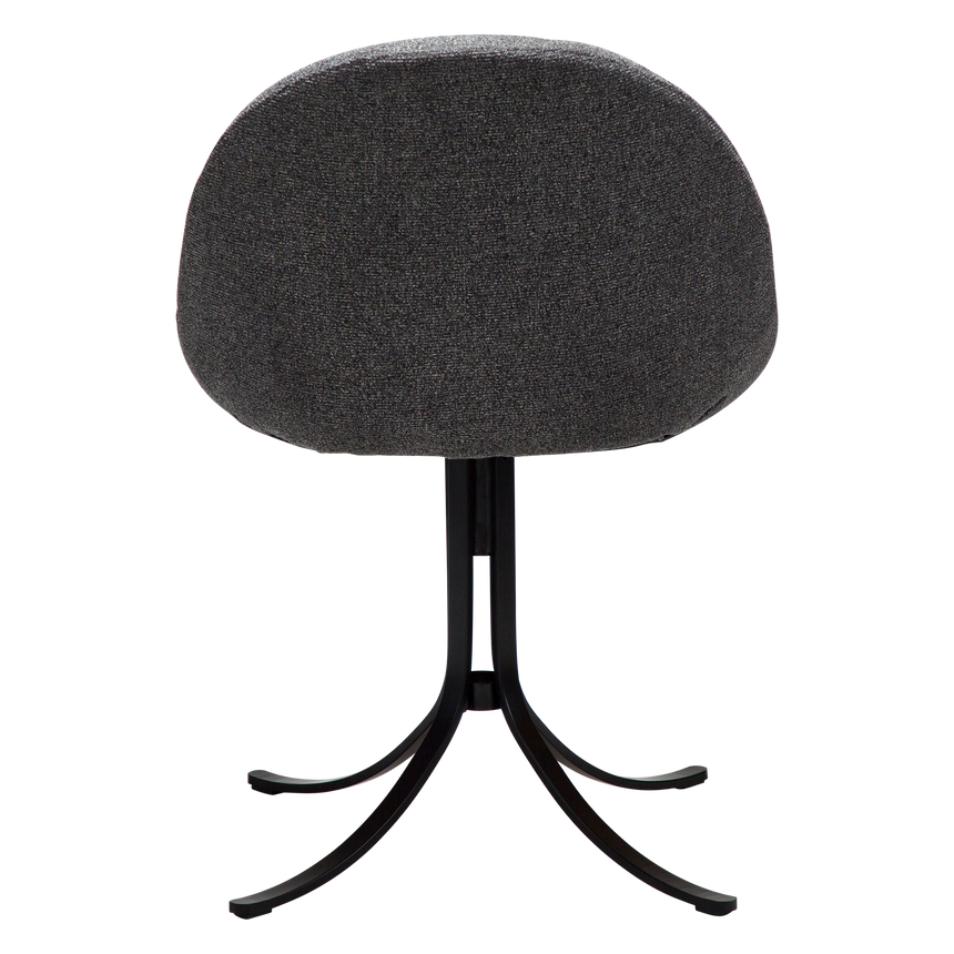 Dolo bouclé swivel chair