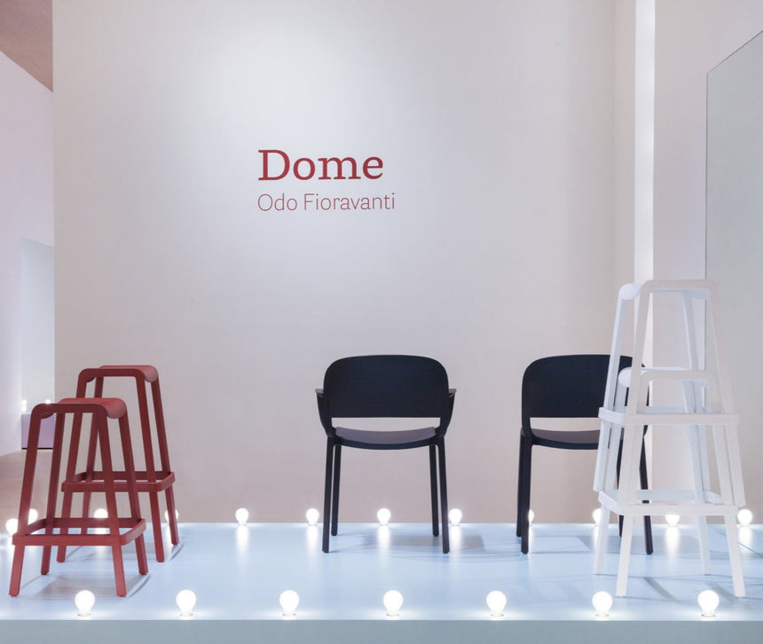 Dome PP kerti bárszék