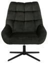 Paris velvet swivel chair