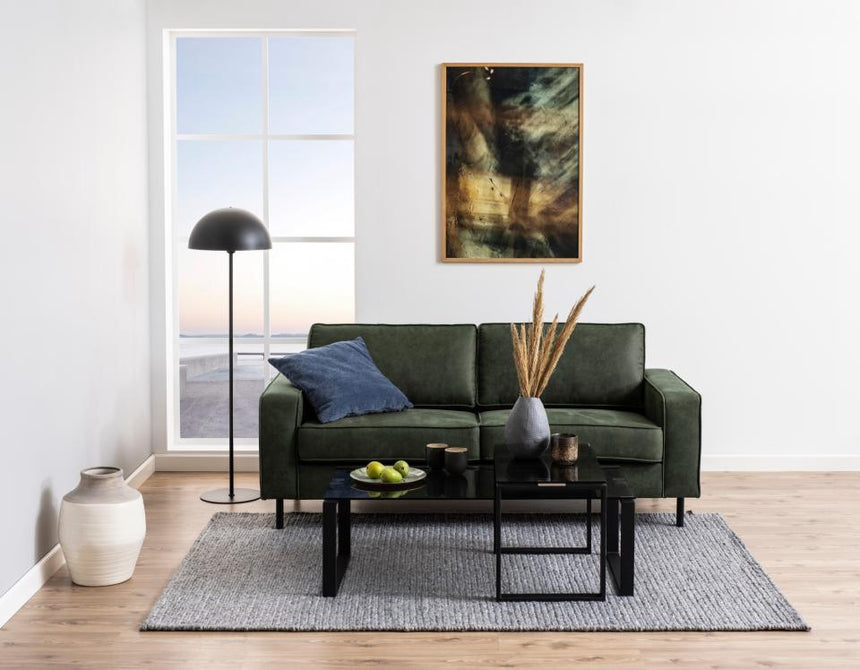 Katrine glass coffee table 115x69 set