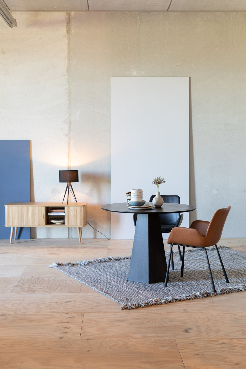 Brit textilbőr szék