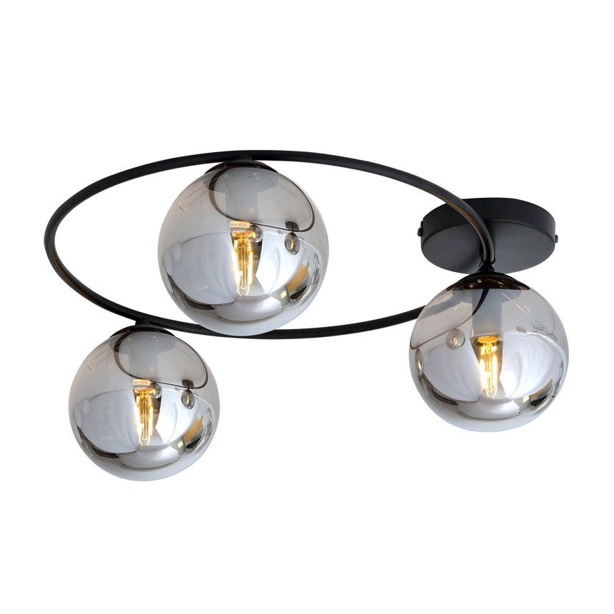 Sopra 3 metal ceiling lamp