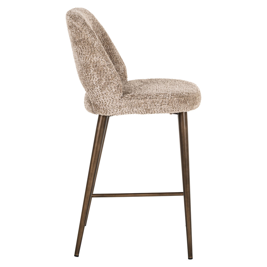 Delphine szövet alacsony bárszék