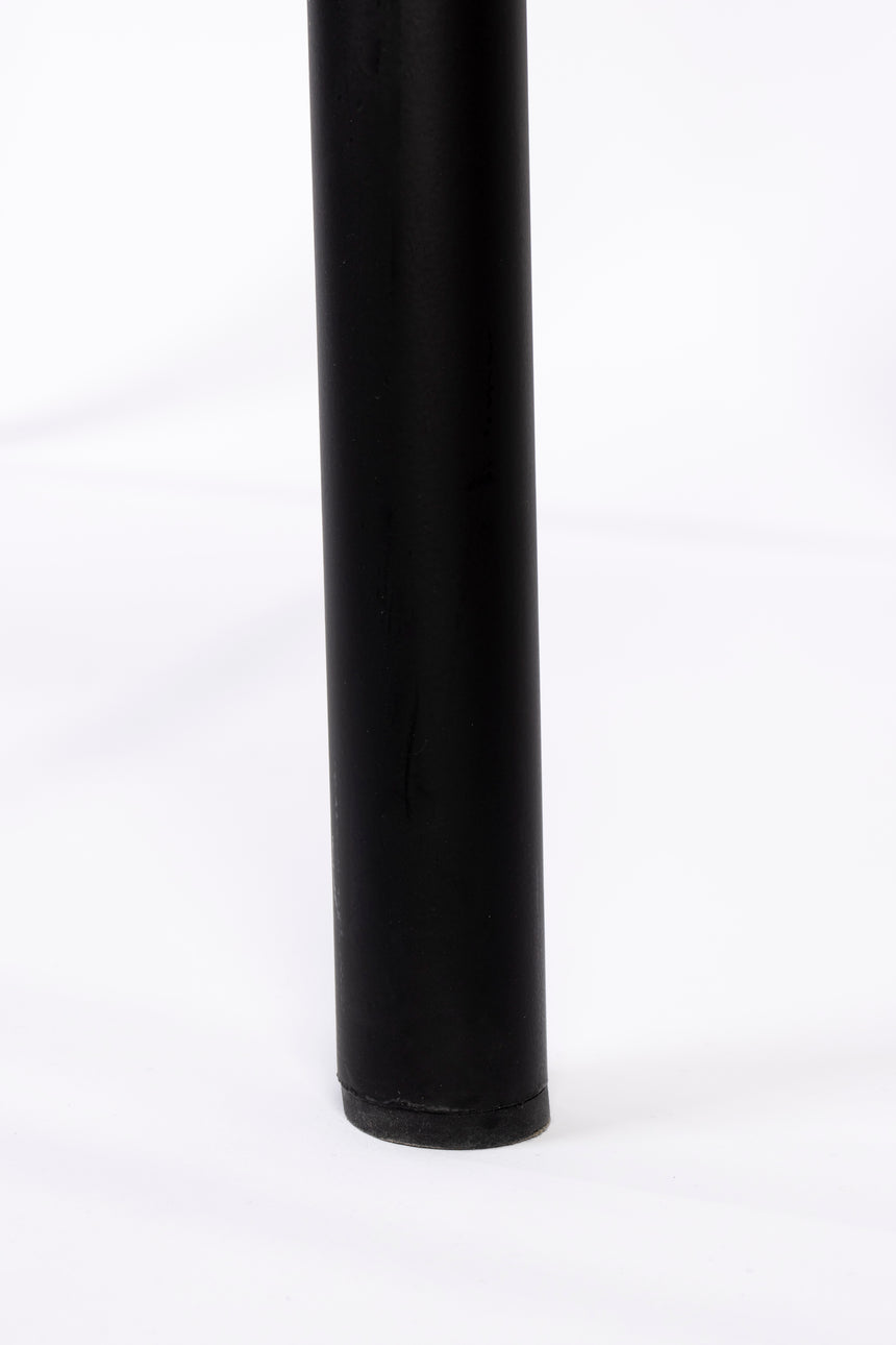 Brit LL textile leather low bar stool