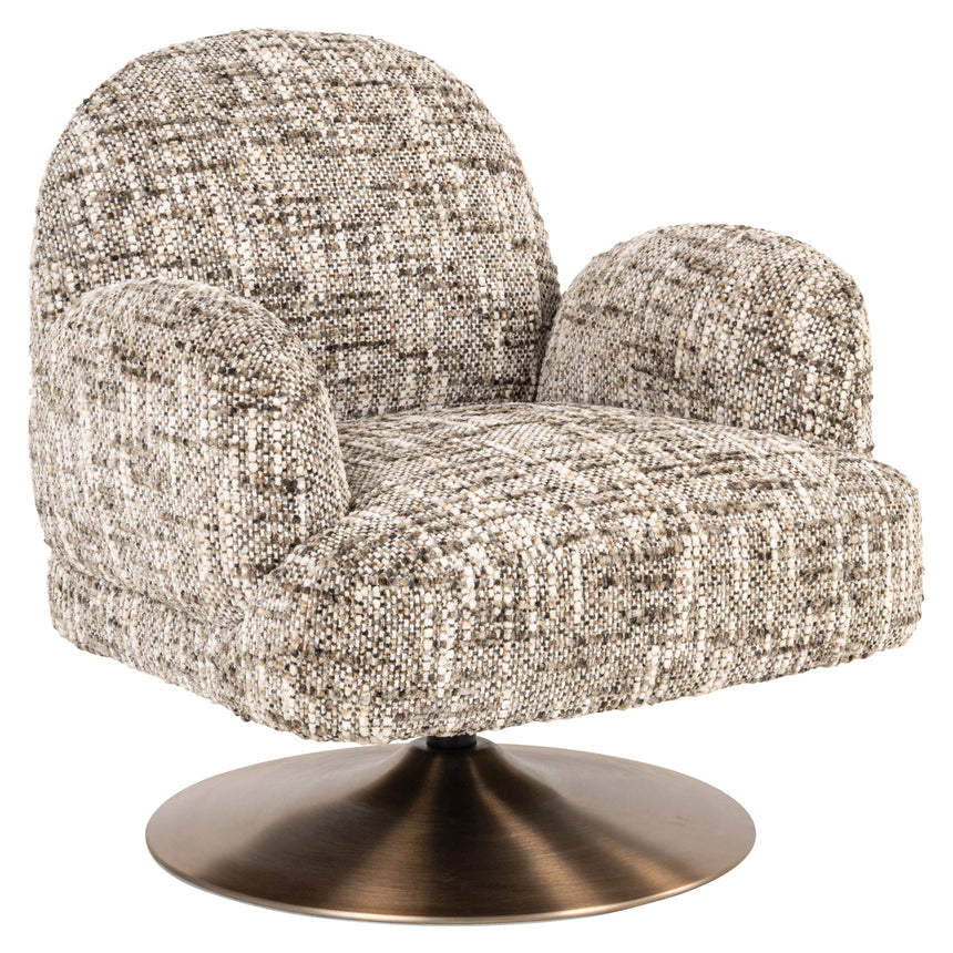 Cassie fabric pouf