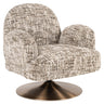 Cassie fabric pouf