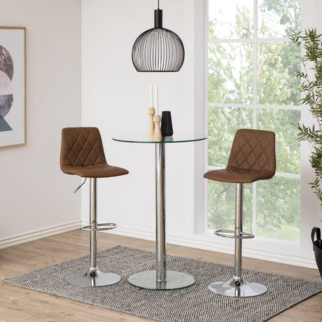 Emu textilbőr bárszék-3