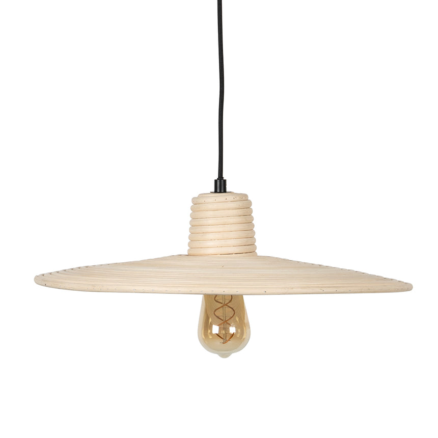 Balance rattan pendant lamp medium