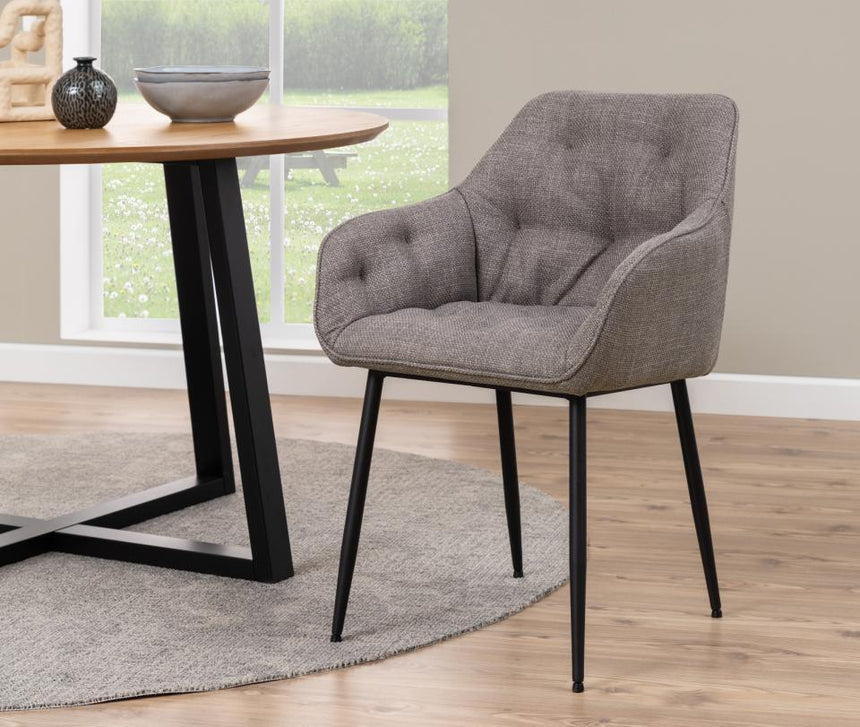 Brooke fabric chair
