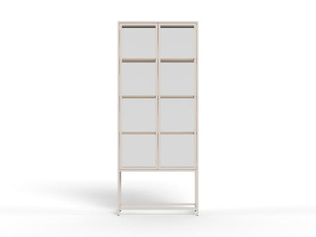 Seaford glass cabinet 77x186