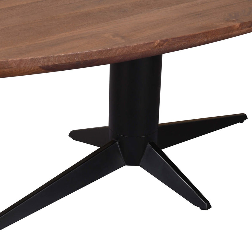 Stafford ovális étkezőasztal – Tömör mangófa tetővel, 230 cm