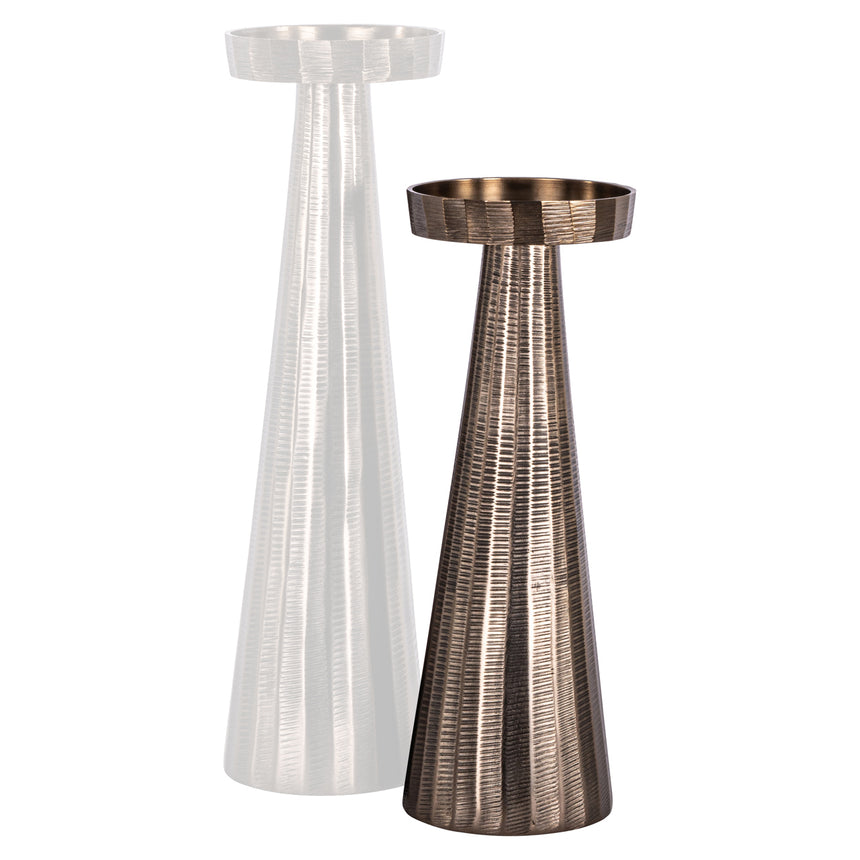 Evola gyertyatartó – Bronz, "S" méret