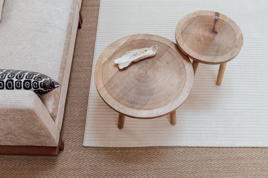 Dendron fa lerakóasztal Ø43