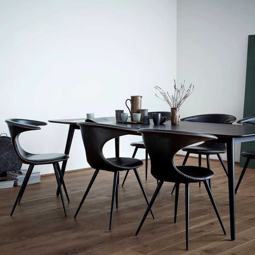 Flair Art textile leather chair