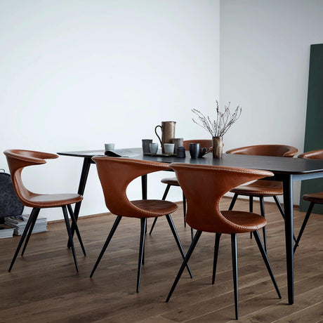 Flair Art textile leather chair