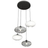 Coco 4 BL Prem Mix glass pendant lamp