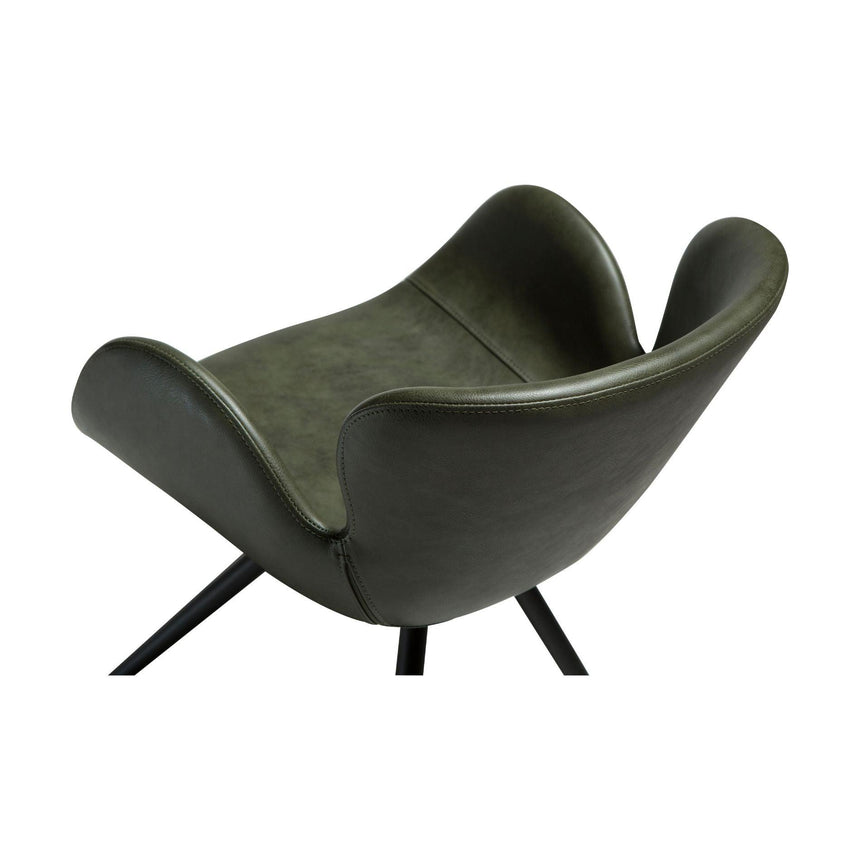 Gaia vintage textilbőr szék-21