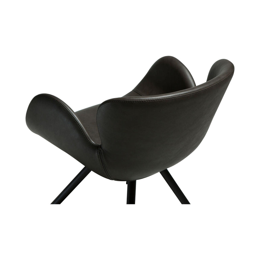 Gaia vintage textilbőr szék-7