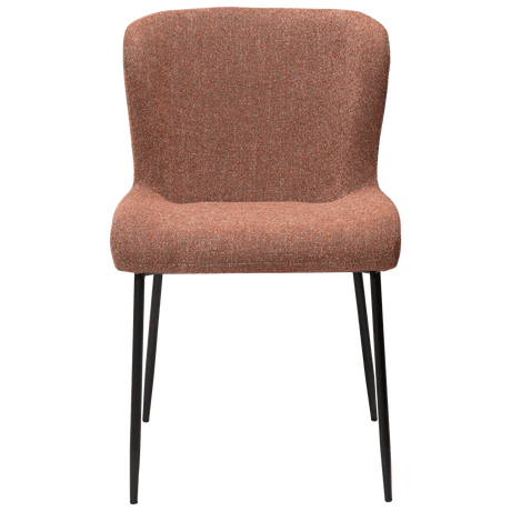 Glam buklé szék fekete lábbal