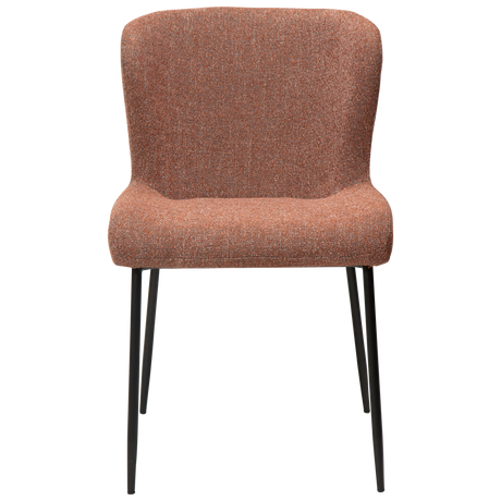 Glam buklé szék fekete lábbal