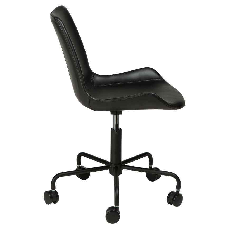Hype textile leather rolling chair