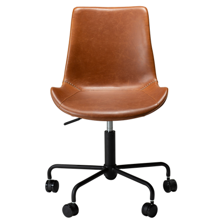 Hype textile leather rolling chair