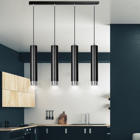 Kibo 4 BL metal pendant lamp