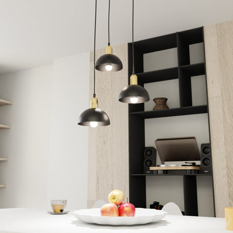 Moto 3 Premium metal pendant lamp