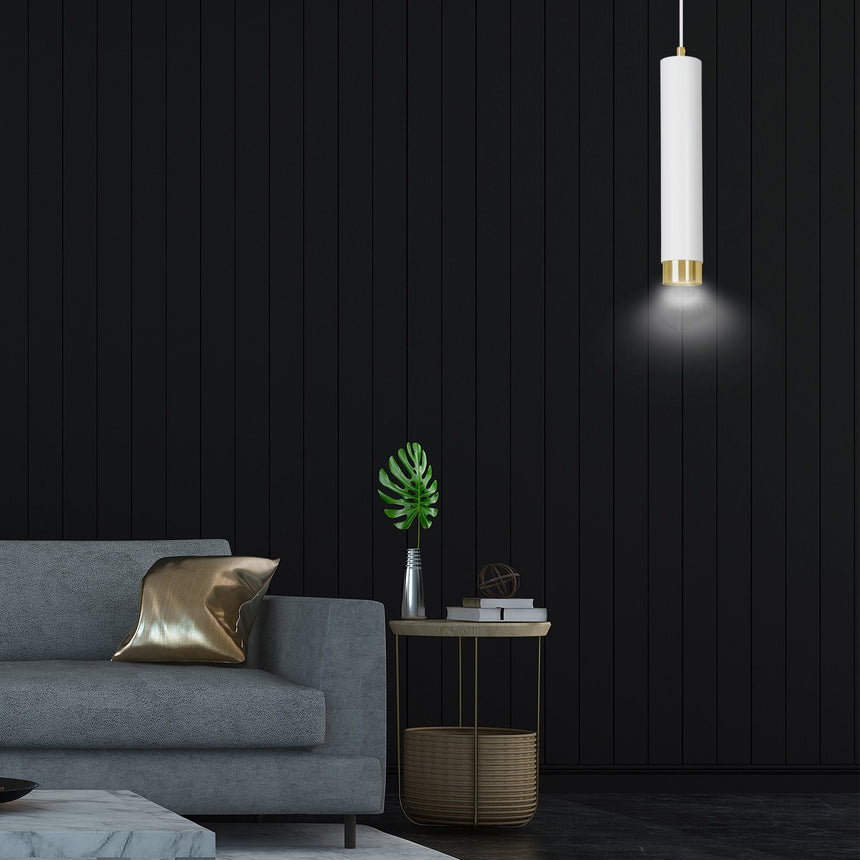 Kibo 1 WH metal pendant lamp
