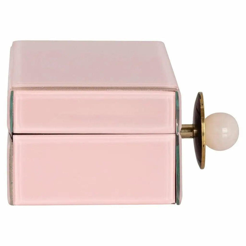 Jamila wooden jewelry box small