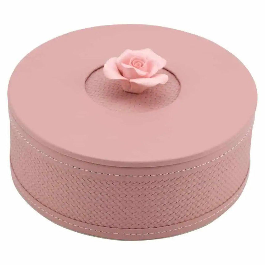 Mary fabric jewelry box small