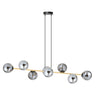 Gravity 8 BL metal pendant lamp