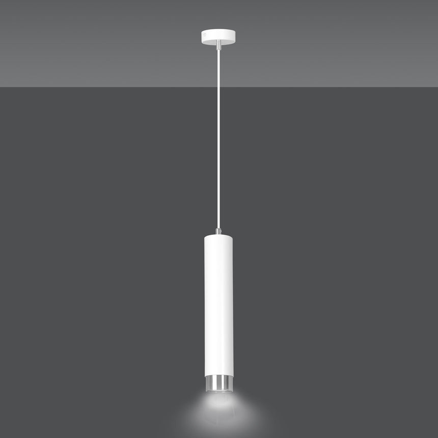Kibo 1 WH metal pendant lamp