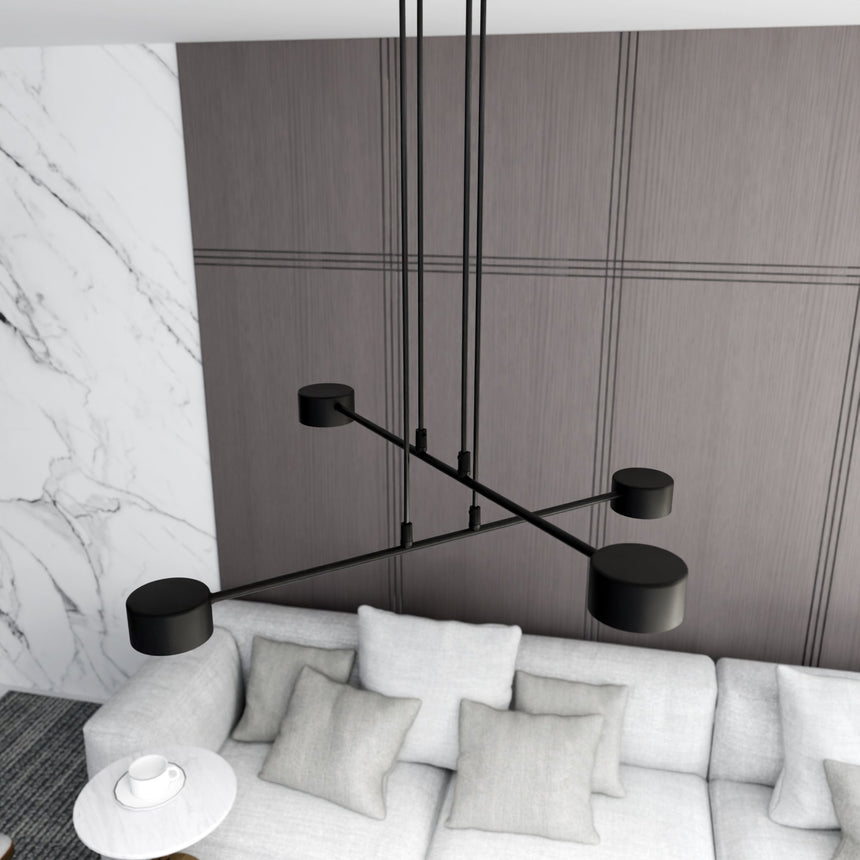 Modus 4 BL metal pendant lamp