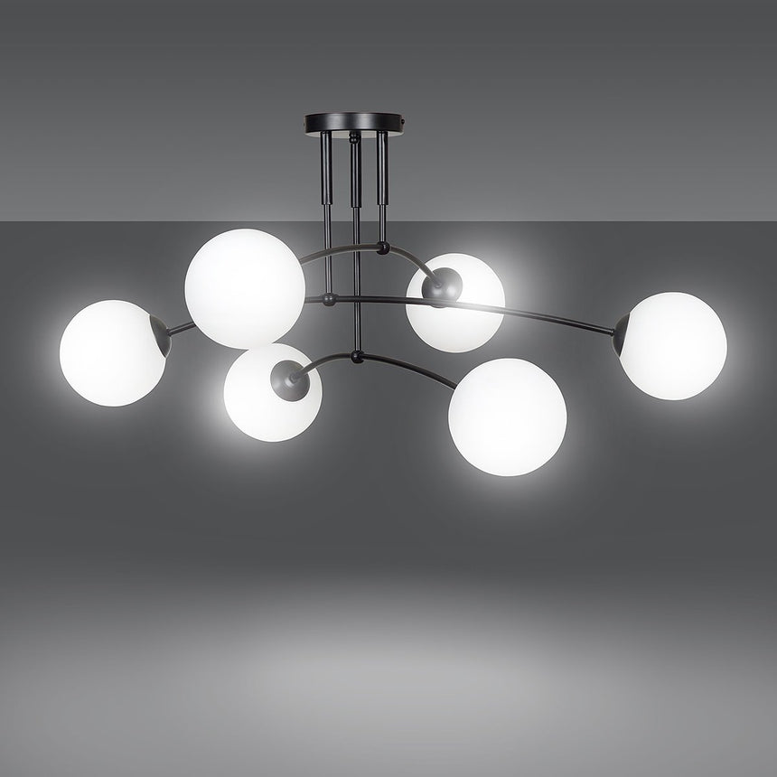 Pregos 6 metal ceiling lamp