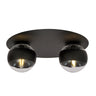 Solar 2 Stripe metal ceiling lamp