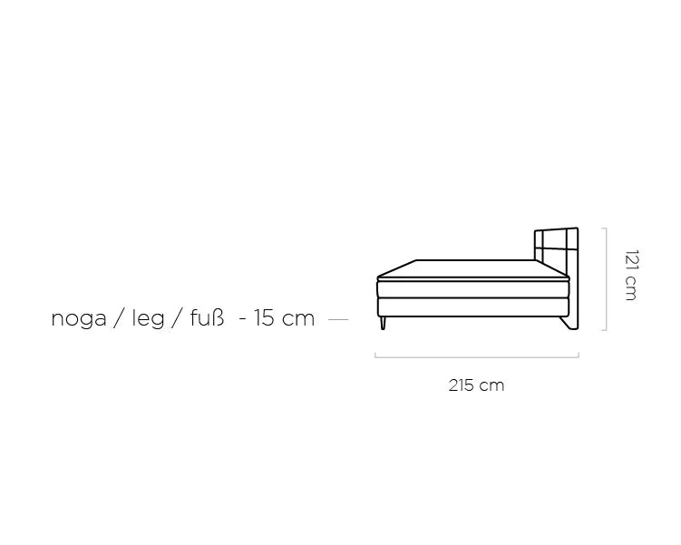 Lucio boxspring ágy