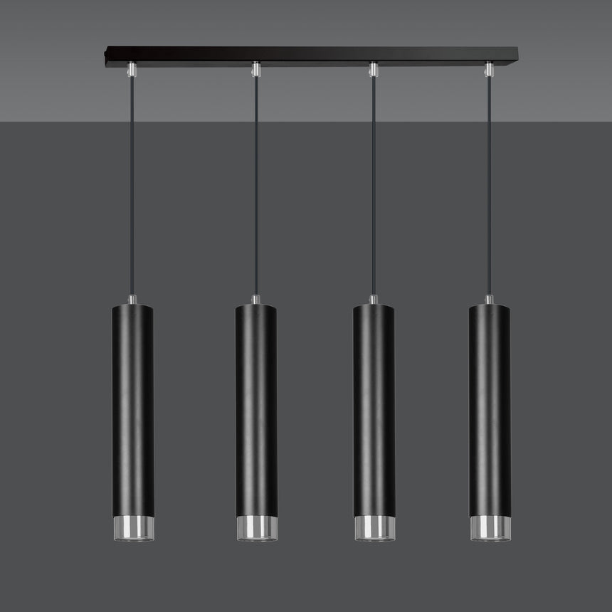 Kibo 4 BL metal pendant lamp