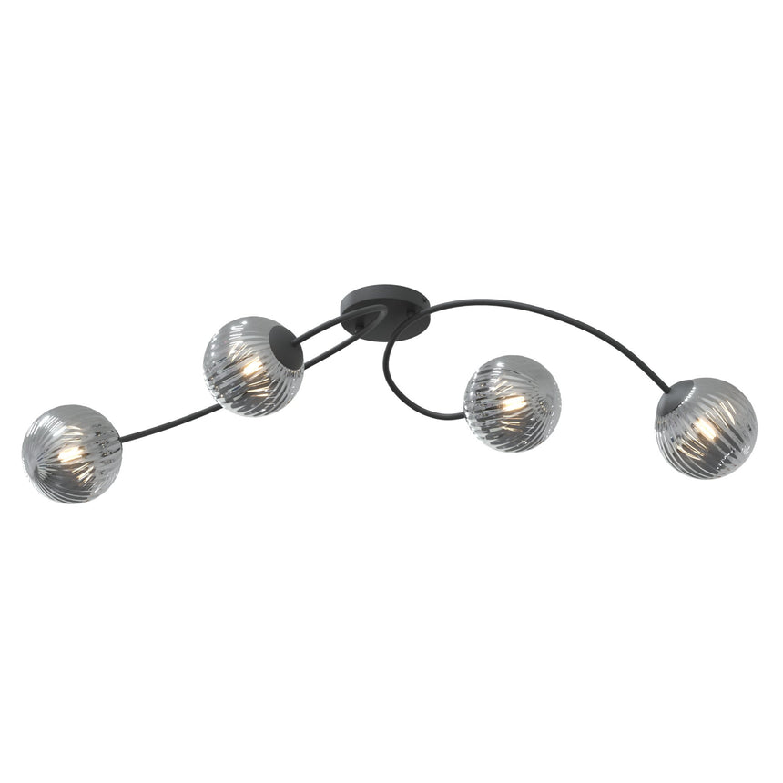 Vibra 4 BL metal ceiling lamp