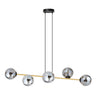 Gravity 6 BL metal pendant lamp