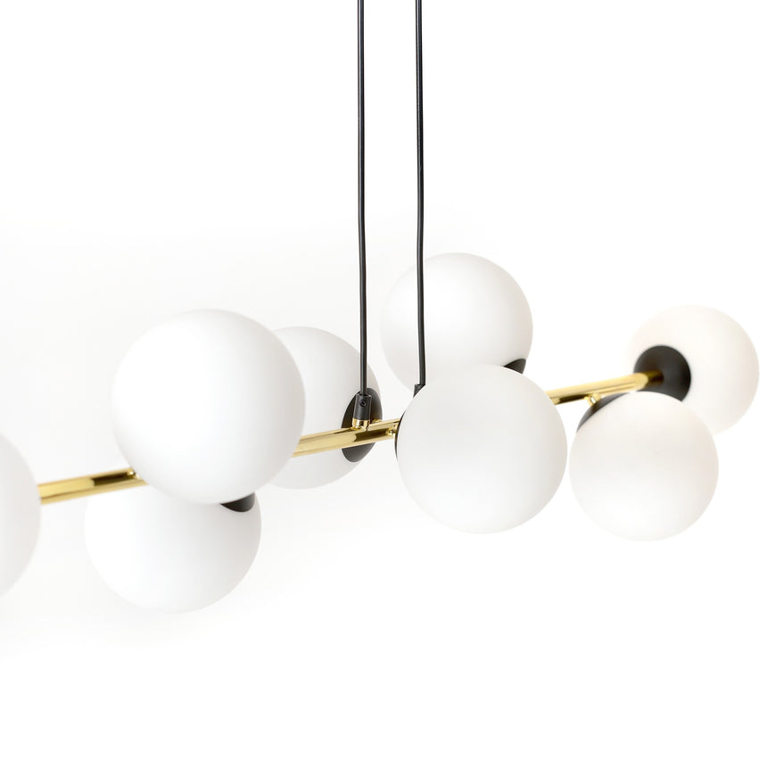 Gravity 6 BL Opal metal pendant lamp