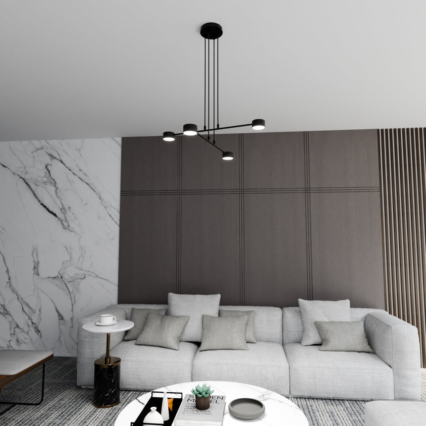 Modus 4 BL metal pendant lamp