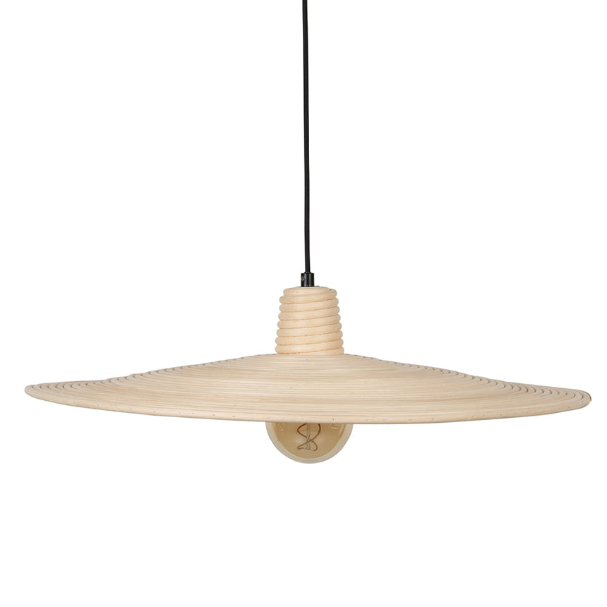 Balance rattan pendant lamp large