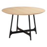 Ooid wooden dining table Ø120