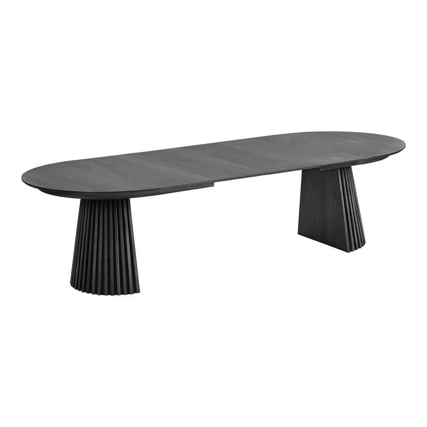 Osaka extendable wooden dining table ø120x120-240