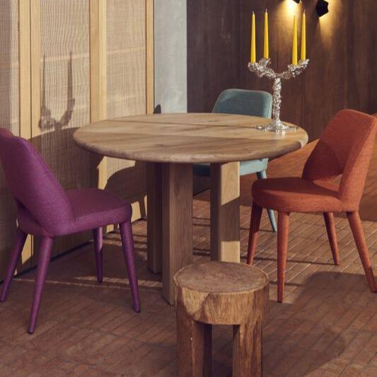 Holy Berry fabric chair