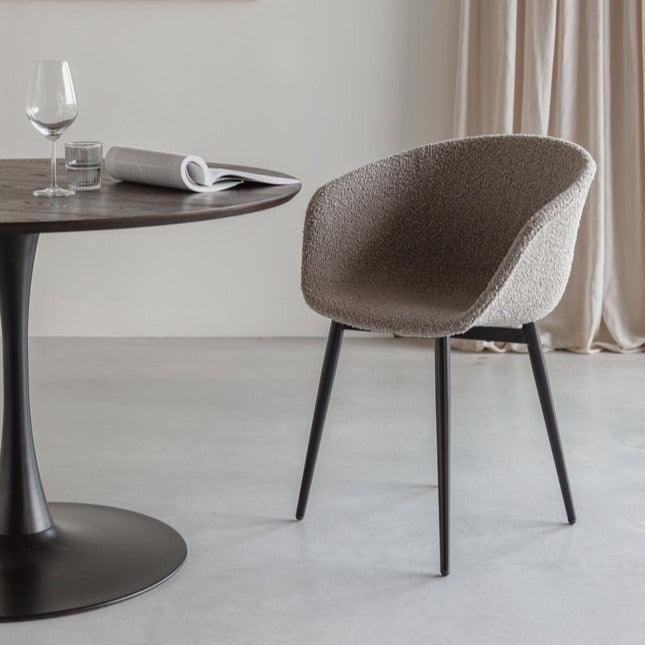 Charly karfás szövet szék