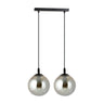 Cosmo 2 BL glass pendant lamp