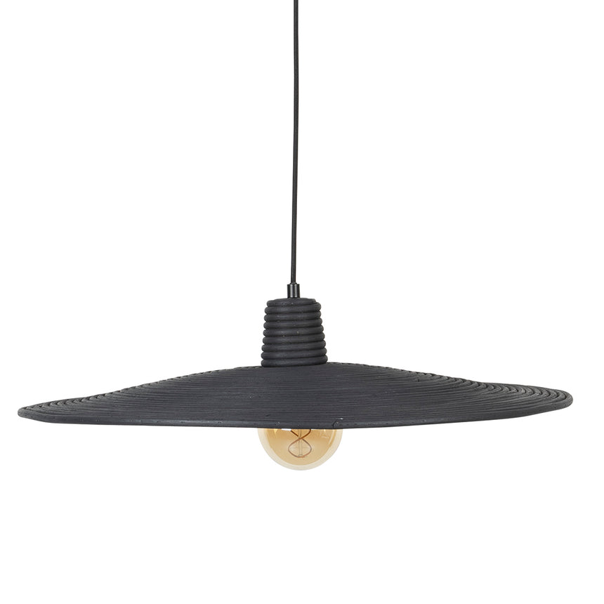 Balance rattan pendant lamp large