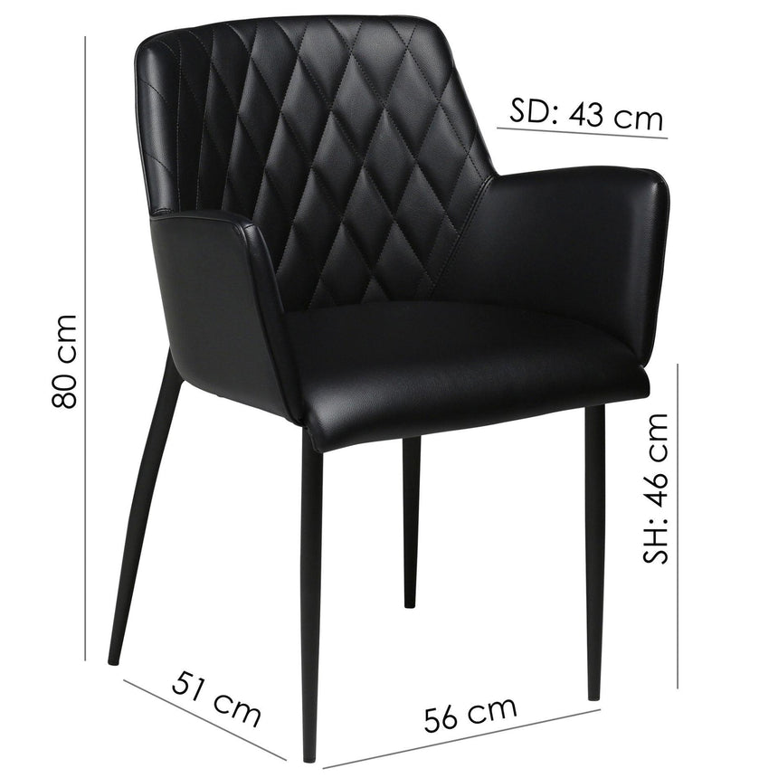 Rombo textilbőr szék-11